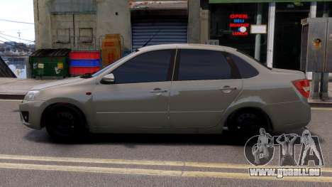 Lada Granta Grey pour GTA 4