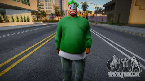 Fam1 Clown pour GTA San Andreas