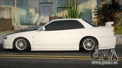 Nissan Skyline ER34 [White] pour GTA San Andreas