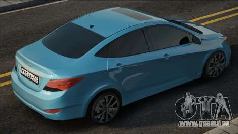 Hyundai Solaris [Blue] für GTA San Andreas