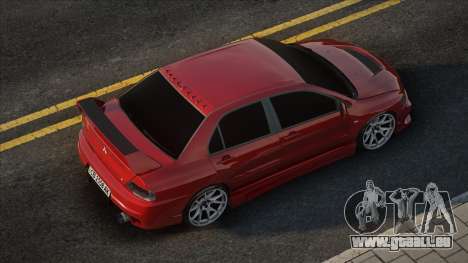 Mitsubishi Lancer Evolution [UKR] pour GTA San Andreas