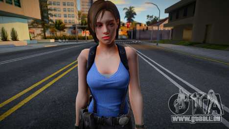 Jill Valentine [RE3 Remake Style] pour GTA San Andreas