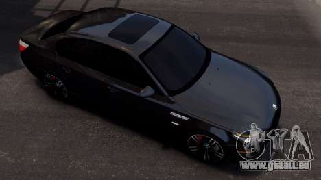 BMW M5 [Black] pour GTA 4