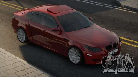 BMW M5 Gold [Rad col] pour GTA San Andreas