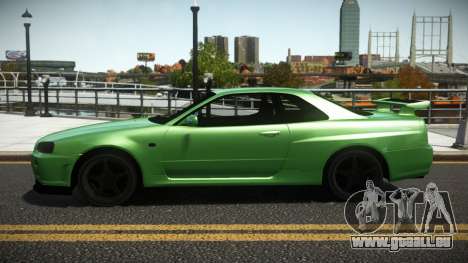 Nissan Skyline R-34 LR für GTA 4