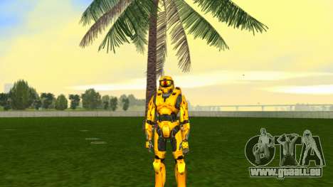 Master Chief Yellow pour GTA Vice City