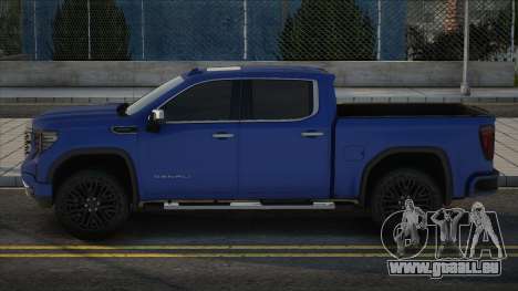 GMC Sierra Denali 2023 Ultimate Blue für GTA San Andreas