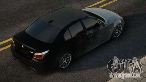 BMW M5 E60 Black White für GTA San Andreas