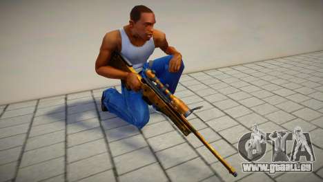 Sniper Gold 1 pour GTA San Andreas