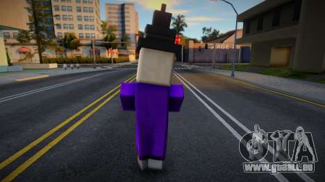 Minecraft La Bruja Skin pour GTA San Andreas