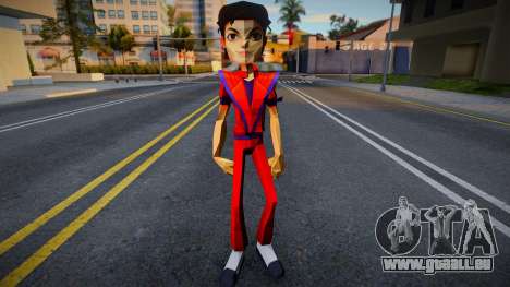 Michael Jackson con traje de Thriller del juego für GTA San Andreas
