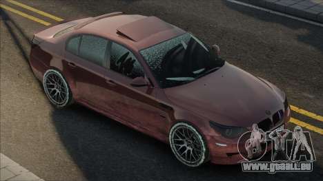 BMW M5 Sneg Zima für GTA San Andreas