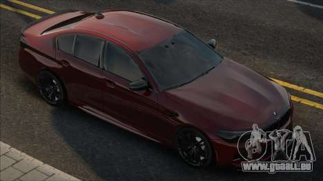 BMW M5 F90 Red pour GTA San Andreas