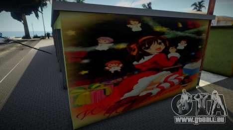 Mural Navidad Haruhi pour GTA San Andreas