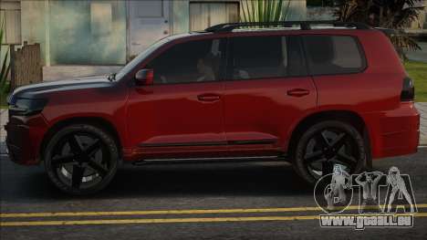 Toyota Land Cruiser 200 Red pour GTA San Andreas