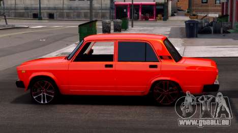 Vaz 2107 Na Relsah pour GTA 4