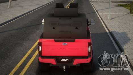 Ford Super Duty Red pour GTA San Andreas