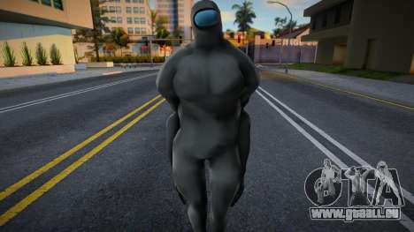 Among Us Imposter Musculosos Black für GTA San Andreas