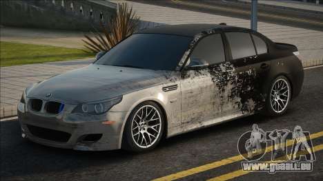 BMW M5 E60 Black White für GTA San Andreas