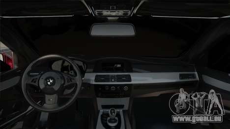BMW M5 Rouge-Blanc pour GTA San Andreas