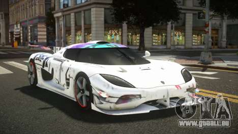 Koenigsegg Agera One G-Sport S4 pour GTA 4