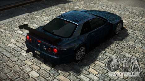 Nissan Skyline R34 X-Custom LE S2 pour GTA 4