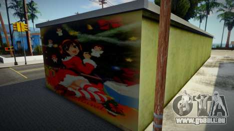 Mural Navidad Haruhi pour GTA San Andreas