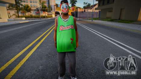 FAM3 Clown für GTA San Andreas