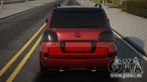 Lexus LX570 2010 [Red] pour GTA San Andreas