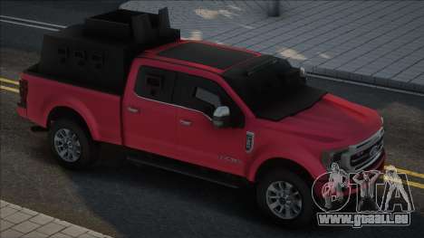 Ford Super Duty Red pour GTA San Andreas