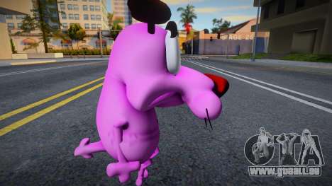 Courage The Cowardly Dog (Coraje El Perro Cobard pour GTA San Andreas