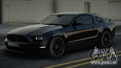 Ford Mustang GT Black [Ukr Plate] pour GTA San Andreas