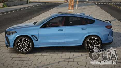 BMW X6 M F96 Competition 2020 pour GTA San Andreas