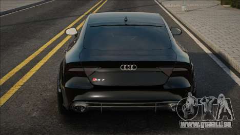 Audi RS7 [Black] pour GTA San Andreas