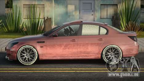 BMW M5 Sneg Zima pour GTA San Andreas