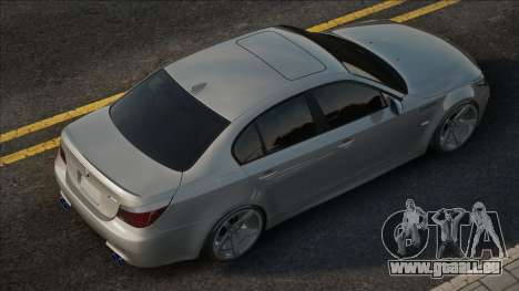 BMW M5 E60 Silver Edit pour GTA San Andreas