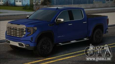 GMC Sierra Denali 2023 Ultimate Blue für GTA San Andreas