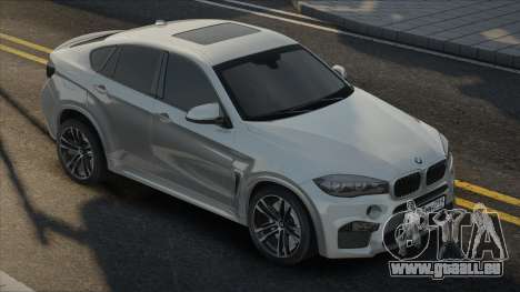 BMW X6M F86 [Silver] pour GTA San Andreas