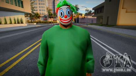 Fam1 Clown pour GTA San Andreas