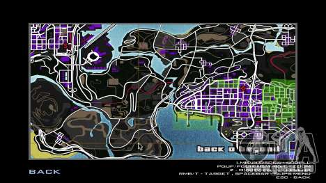 Carte négative pour GTA San Andreas