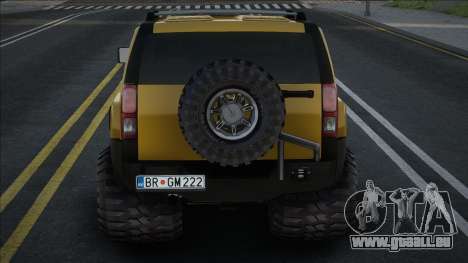 Hummer H3 [Yellow] pour GTA San Andreas