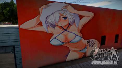 Anime Girl Wall Art pt. 2 für GTA San Andreas