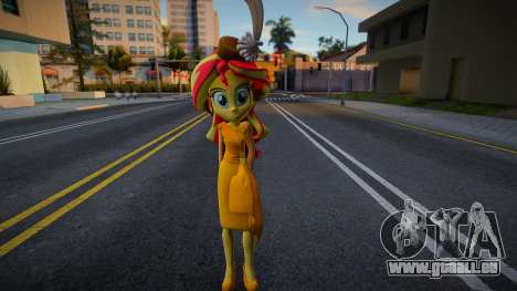 Sunset Shimmer Detective für GTA San Andreas