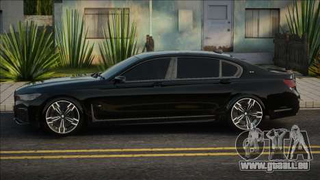 BMW M760Li 2019 Black pour GTA San Andreas