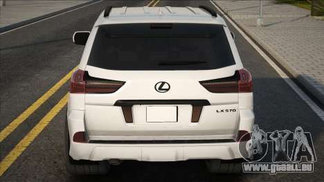 Lexus LX570 2016 White für GTA San Andreas