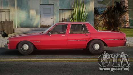 Chevrolet Caprice 1987 RED pour GTA San Andreas