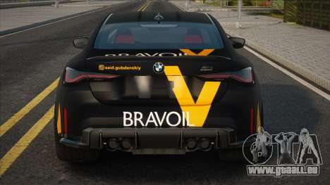 BMW M4 G82 2021 Bravoil pour GTA San Andreas