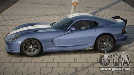 Dodge Viper GT [Blue] pour GTA San Andreas