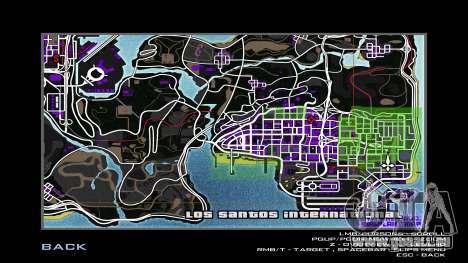 Carte négative pour GTA San Andreas