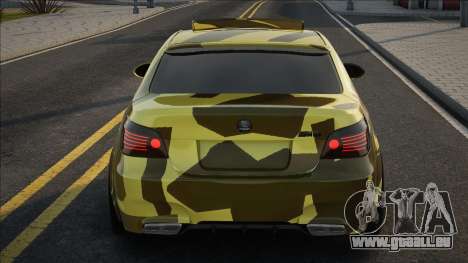 BMW M5 E60 [Yellow] pour GTA San Andreas